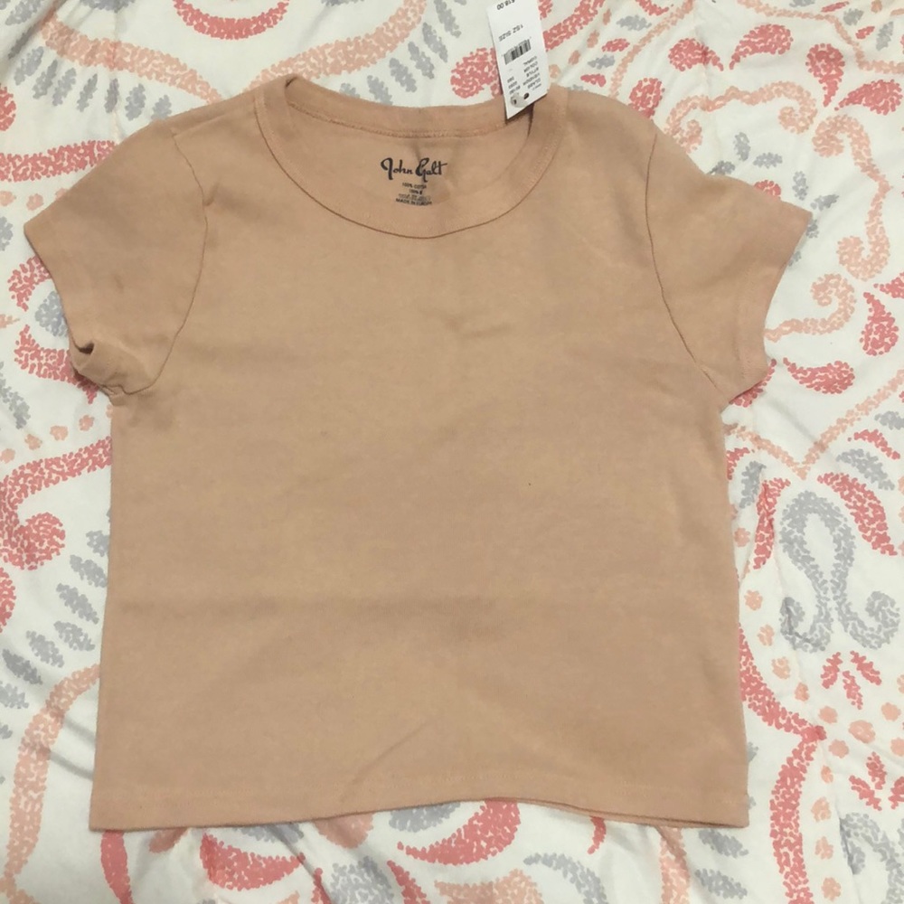 Pink crop top
